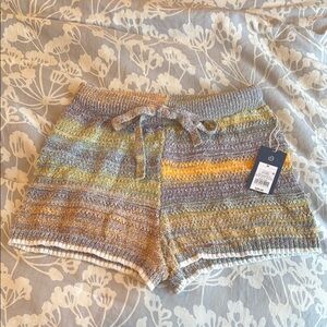Universal Thread Cozy Multicolor Knit Women's Shorts - NWT!